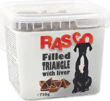 Rasco Filled Triangle with Liver trojúhelníčky s játry 750 g