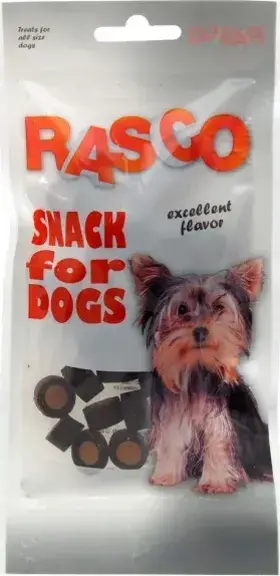 Rasco Snack for Dogs kolečka losos 50 g