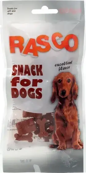 Rasco Snack for Dogs kostičky šunkové 50 g