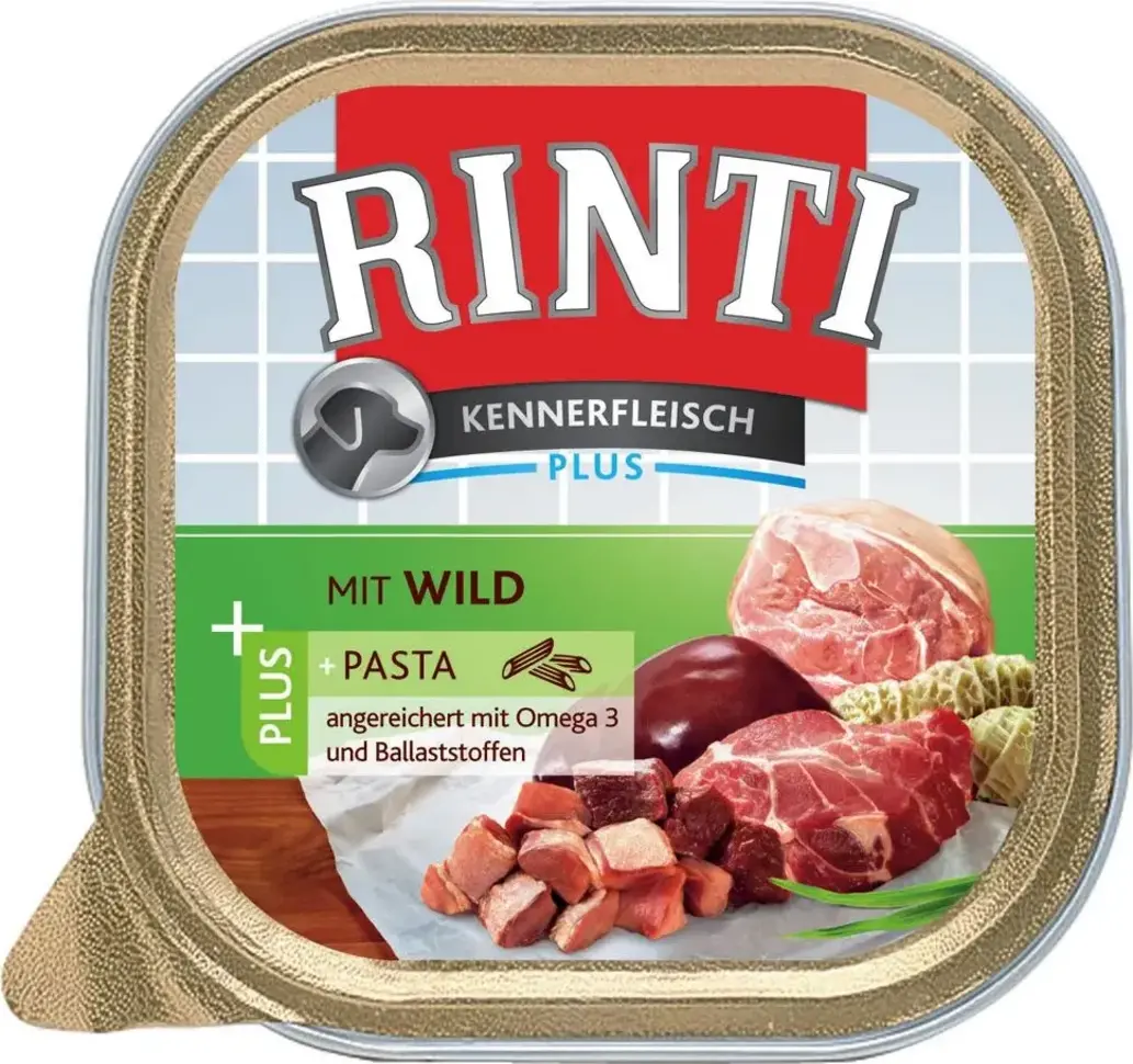 Rinti Kennerfleisch drůbeží srdíčka + nudle 300 g