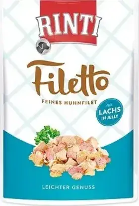 Rinti Filetto kuře + losos v želé 100 g