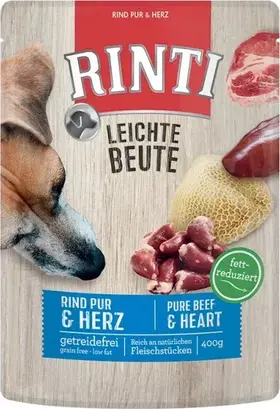 Rinti Leichte Beute hovězí + drůbeží srdíčka 400 g