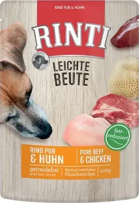 Rinti Leichte Beute hovězí + kuře 400 g