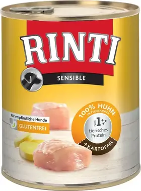 Rinti Sensible hovězí + rýže 800 g