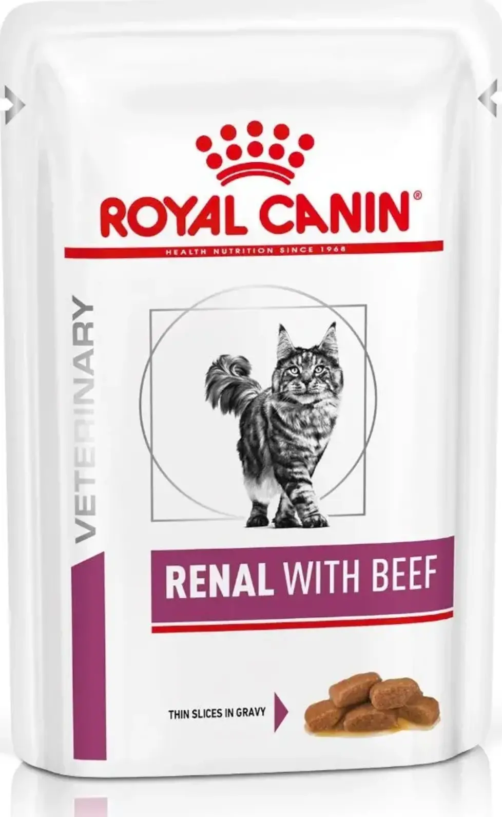 Royal Canin Veterinary Diet Cat Renal Chicken Pouch 12 x 85 g