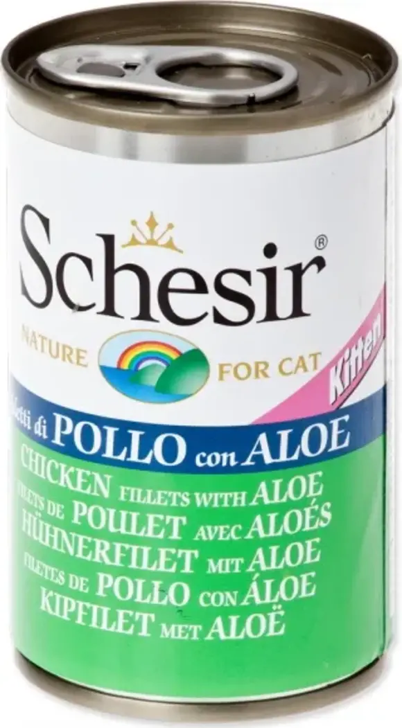 Schesir for Cat Kitten kuřecí + Aloe 140 g