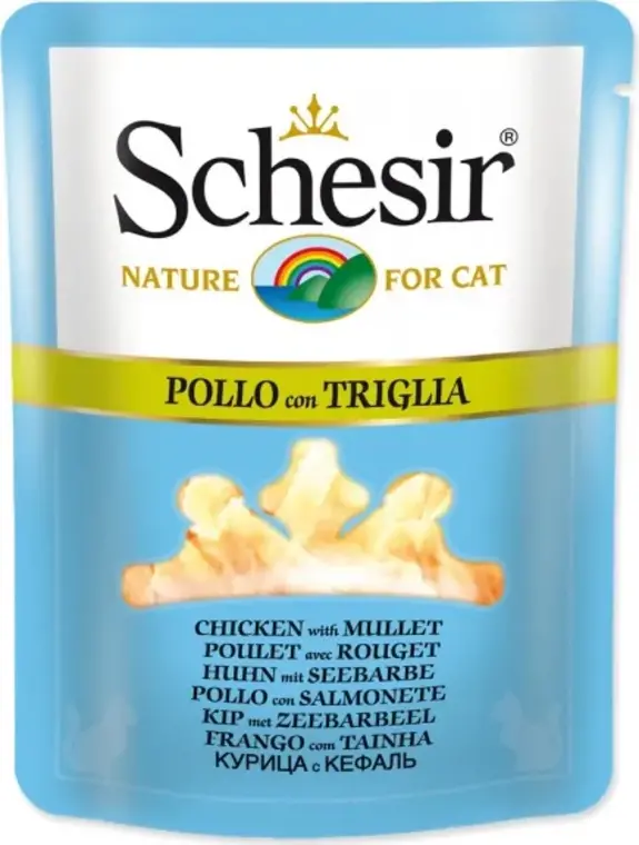 Schesir for Cat kuře + parmice ve vývaru 70 g