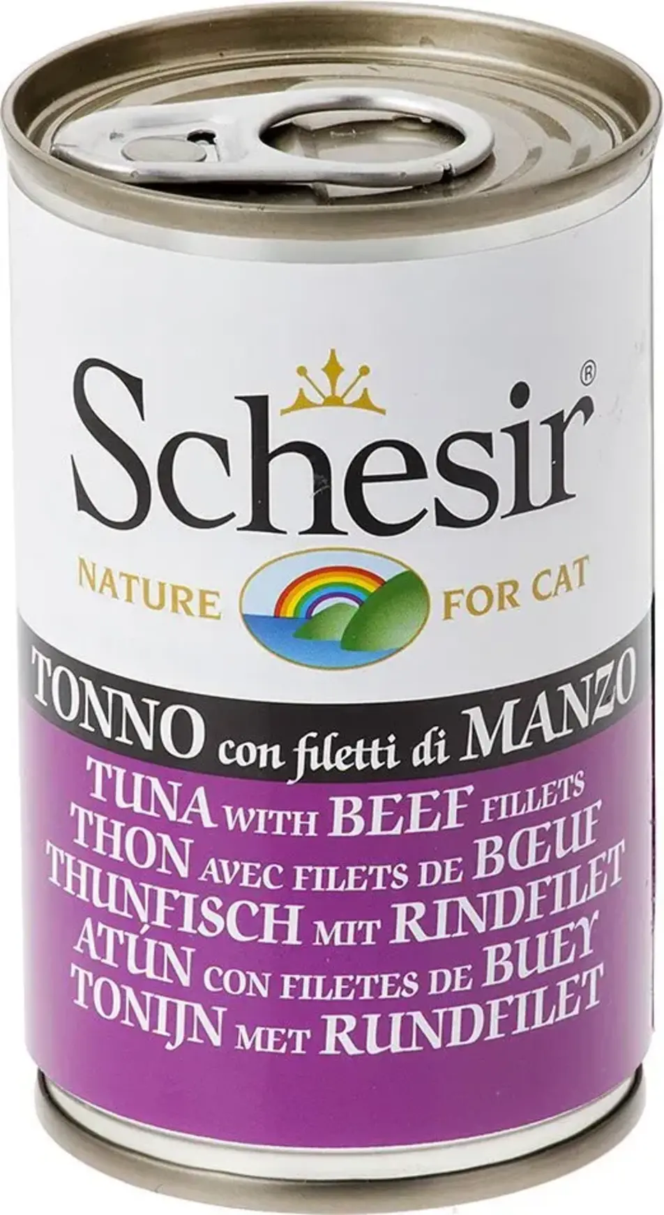 Schesir for Cat tuňák + hovězí 140 g