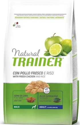 Trainer Natural Maxi Fresh Chicken and Rice 12 kg