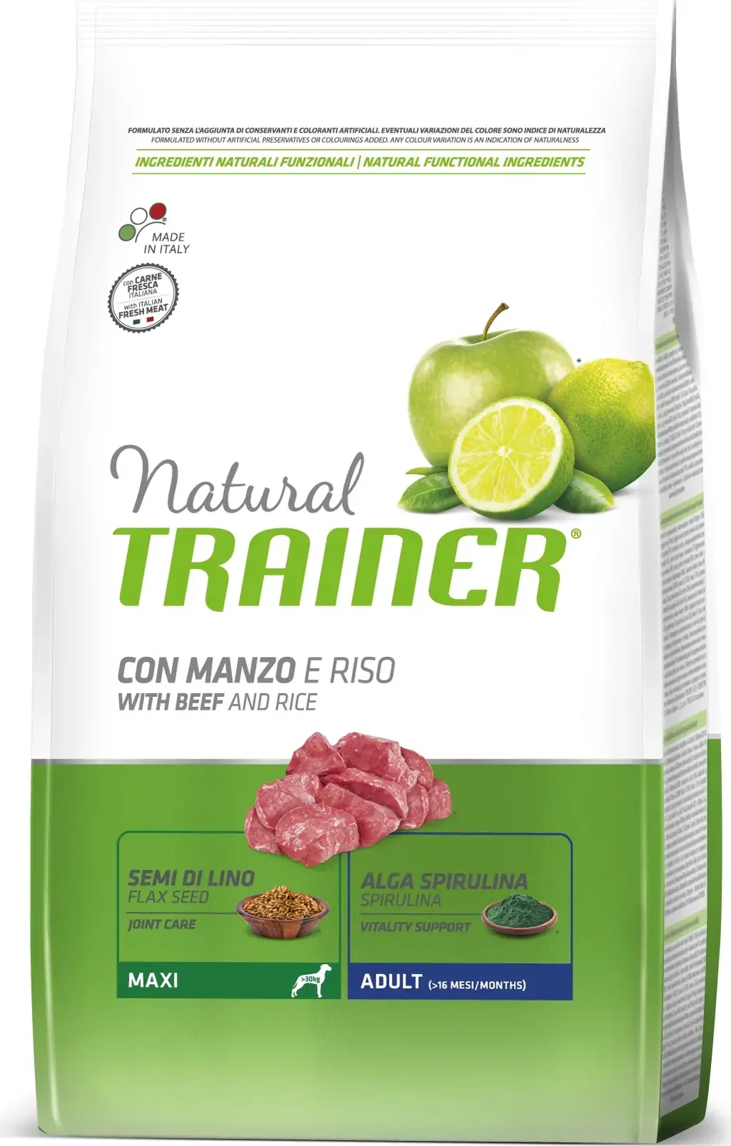Trainer Natural Maxi Beef and Rice 12 kg