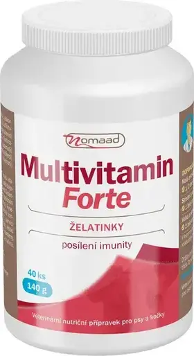 Vitar Veterinae Nomaad Vitamin Forte želatinky 40 tbl